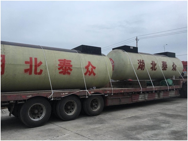 南阳加油站项目SF双层油罐